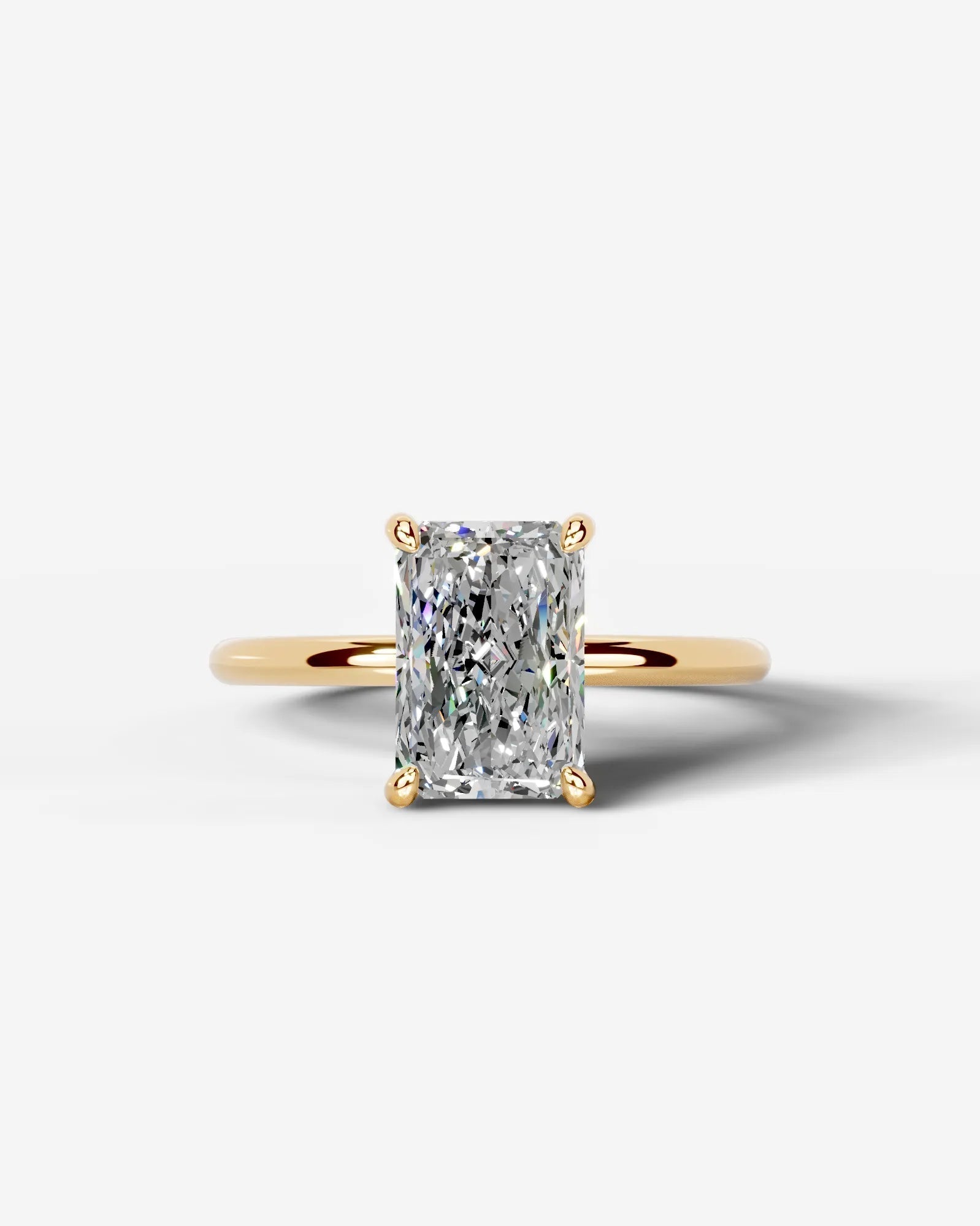 Marquise Solitaire With Tulip Prongs Lab Grown Diamond Engagement Ring